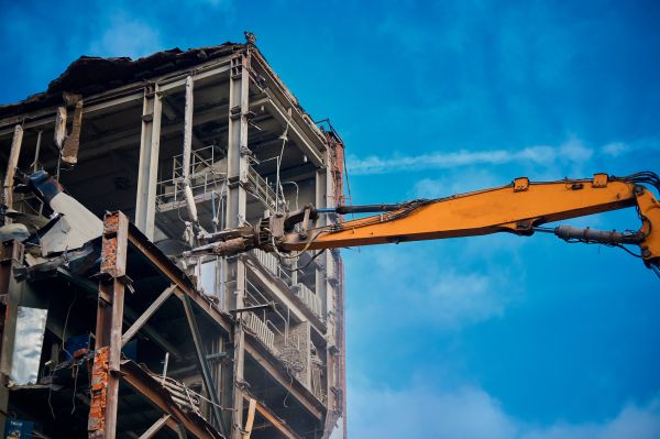 Factory Demolition in Anderson