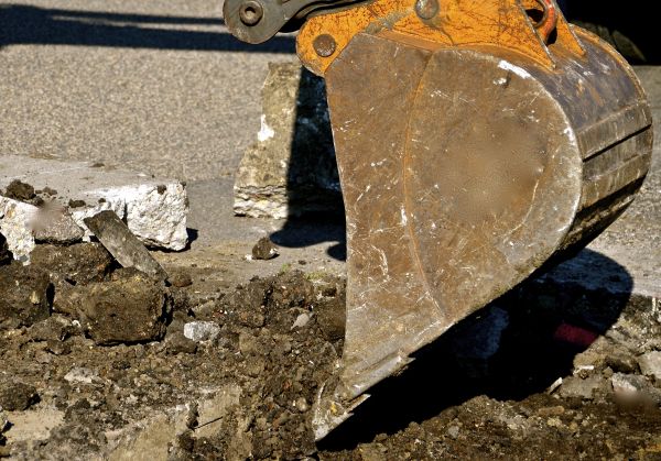 Cement Pad Demolition in Anderson