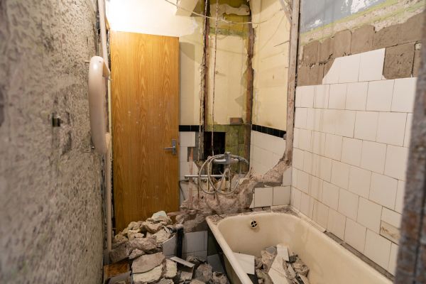Shower Tile Demolition in Anderson